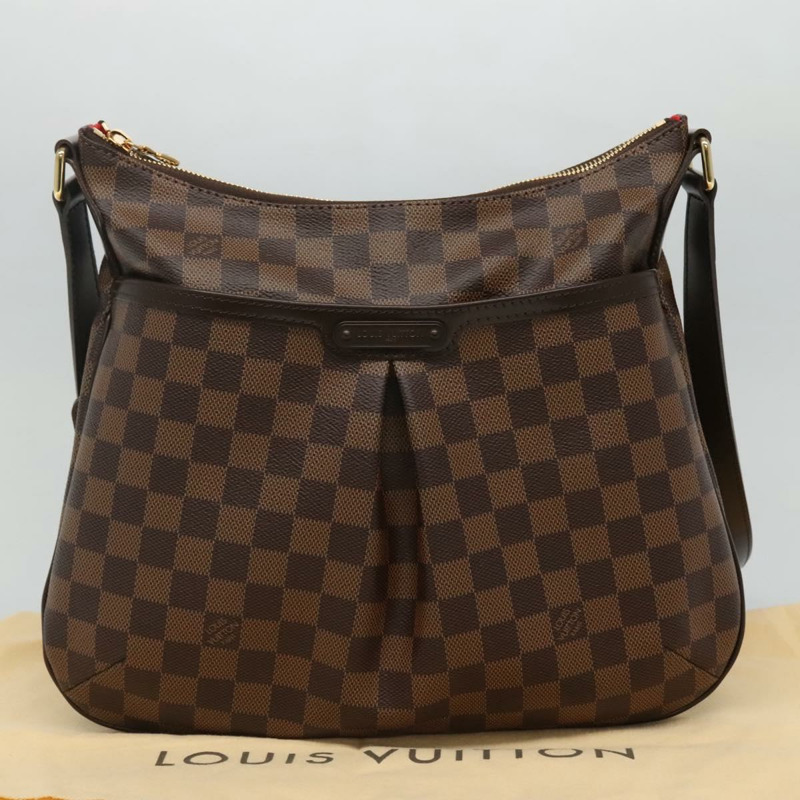 【日本直送】路易威登 Damier Ebene Bloomsbury PM 單肩包 N42251 LV Auth MY060V-11