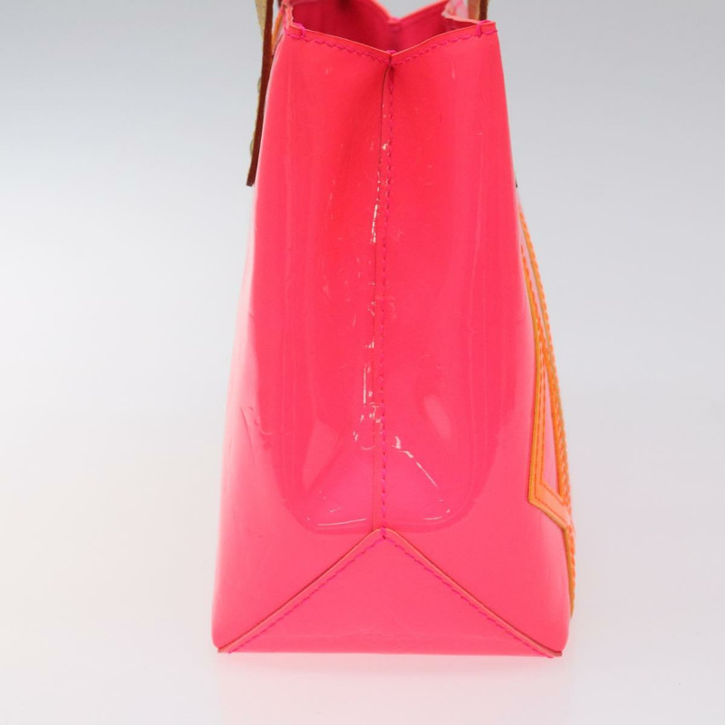 【日本直送】路易威登 Monogram Vernis Fluo Reade PM 手提包 紅色 M91903 正品 yk17584SAV-2