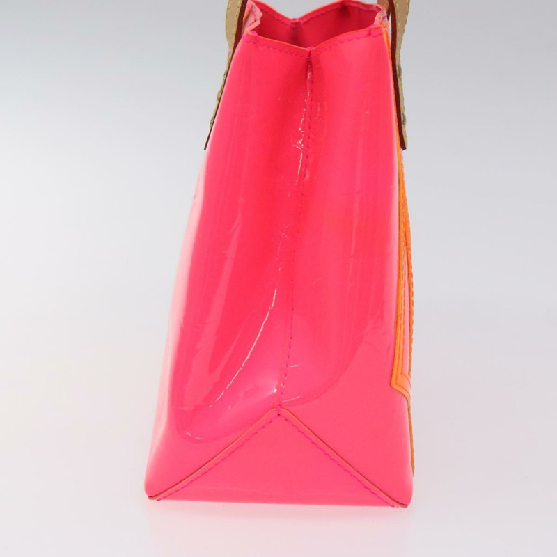 【日本直送】路易威登 Monogram Vernis Fluo Reade PM 手提包 紅色 M91903 正品 yk17584SAV-3