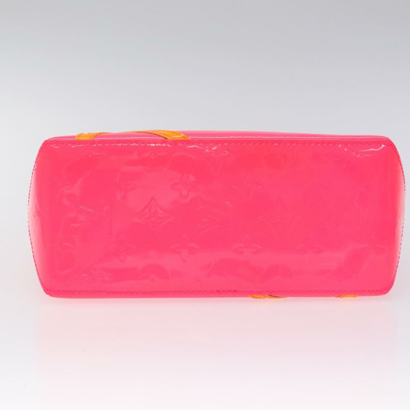 【日本直送】路易威登 Monogram Vernis Fluo Reade PM 手提包 紅色 M91903 正品 yk17584SAV-4