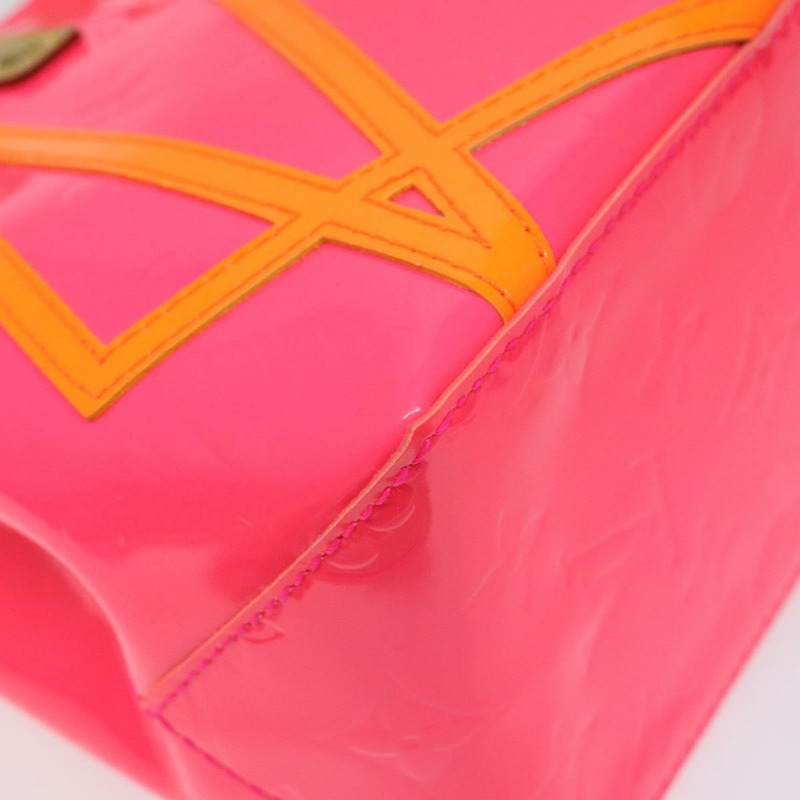 【日本直送】路易威登 Monogram Vernis Fluo Reade PM 手提包 紅色 M91903 正品 yk17584SAV-15