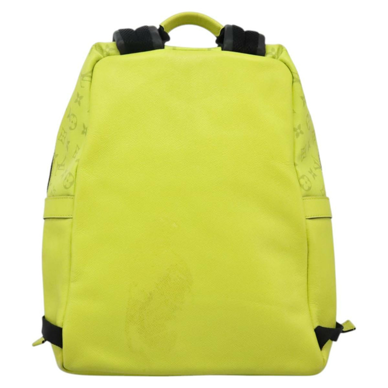 【日本直送】路易威登 Taigalama Discovery 雙肩包 黃色 M30228 LV Auth IN055V-1