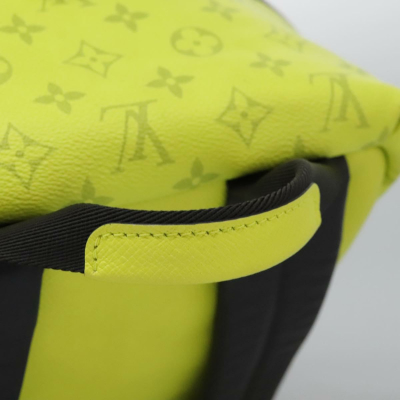 【日本直送】路易威登 Taigalama Discovery 雙肩包 黃色 M30228 LV Auth IN055V-13