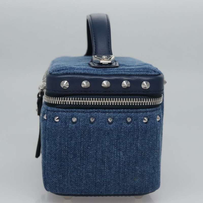 【日本直送】MCM Vanity Pouch Denim 2way Blue Auth BD970V-2