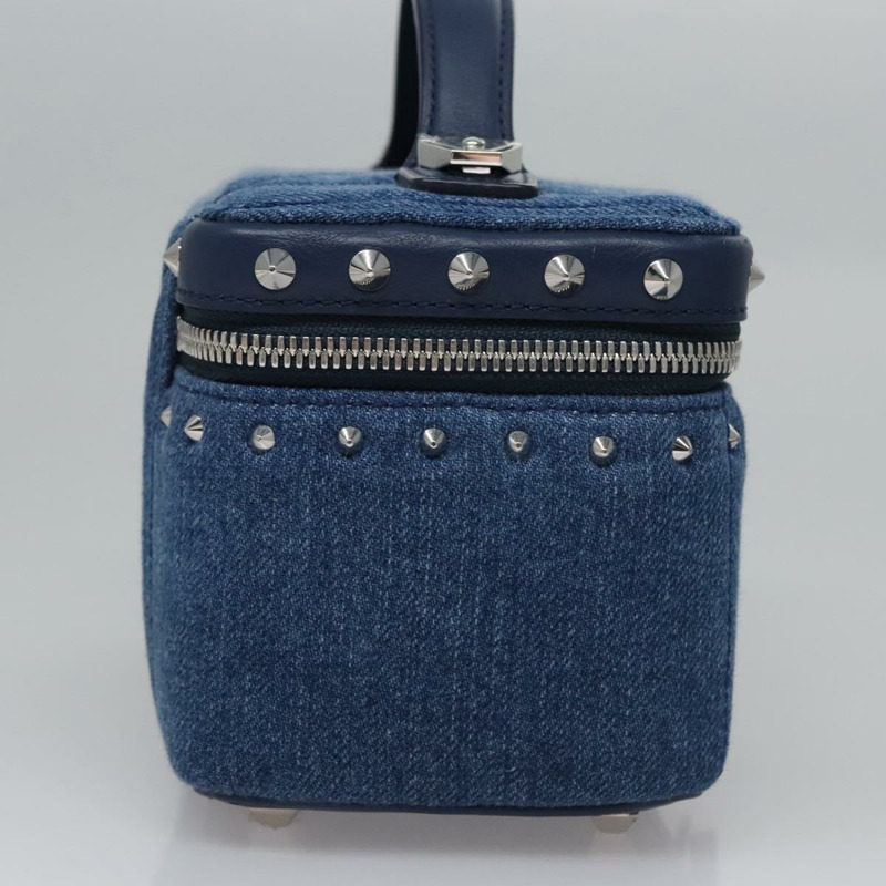 【日本直送】MCM Vanity Pouch Denim 2way Blue Auth BD970V-3
