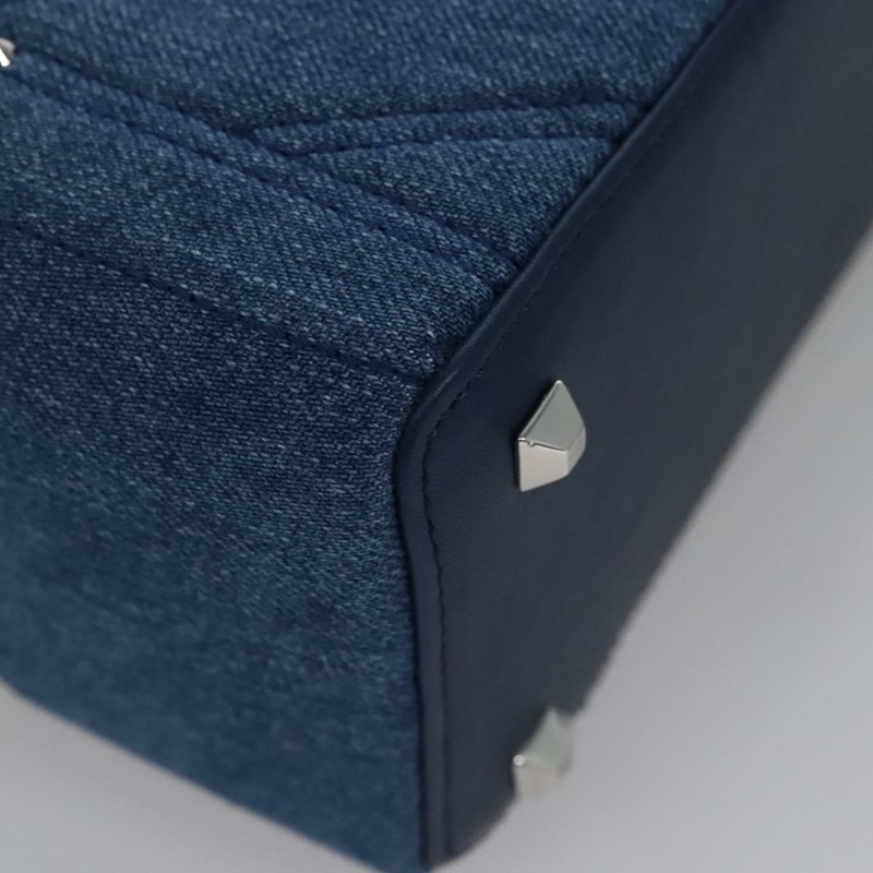 【日本直送】MCM Vanity Pouch Denim 2way Blue Auth BD970V-7