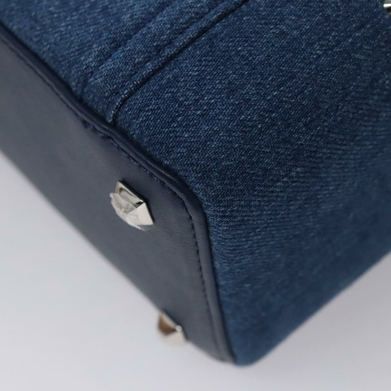 【日本直送】MCM Vanity Pouch Denim 2way Blue Auth BD970V-16