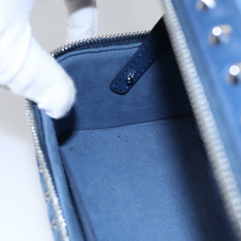 【日本直送】MCM Vanity Pouch Denim 2way Blue Auth BD970V-20