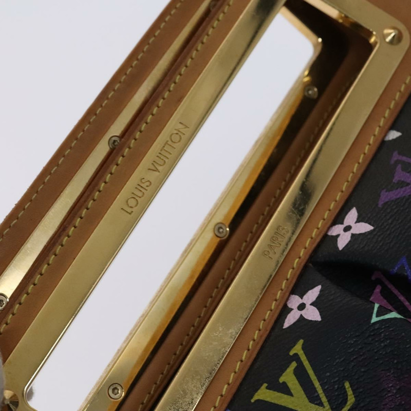 【日本直送】路易威登 Monogram Multicolor Judy GM 兩用包 黑色 M40254 LV 正品 BD1050SAV-16