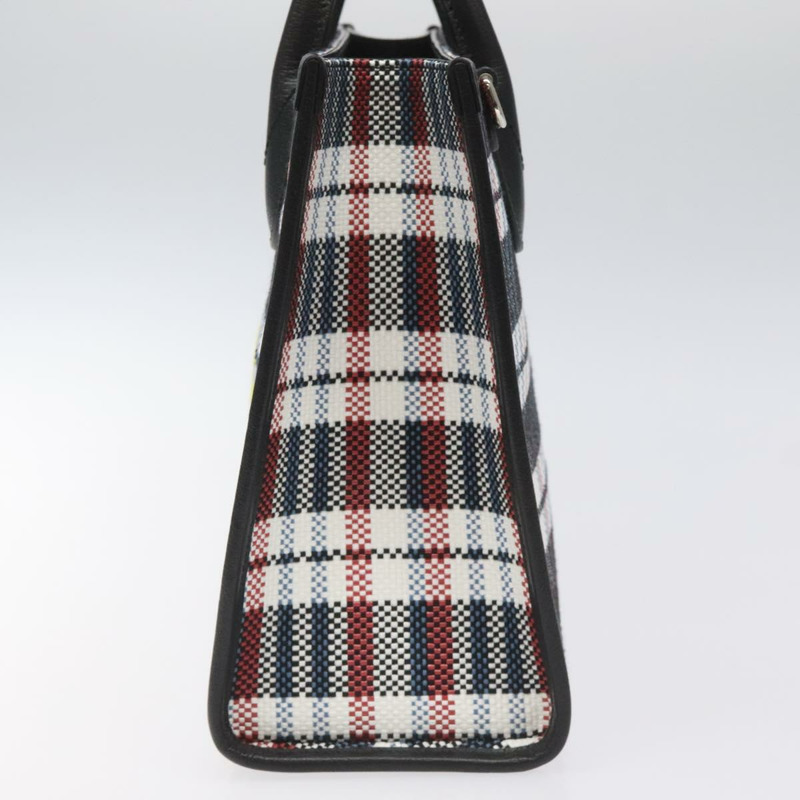 【日本直送】GUCCI 帆布皮革手提包 白色 黑色 銀色 659983 正品 MY189V-3