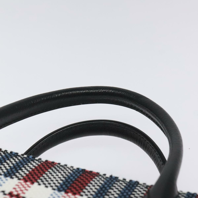 【日本直送】GUCCI 帆布皮革手提包 白色 黑色 銀色 659983 正品 MY189V-7