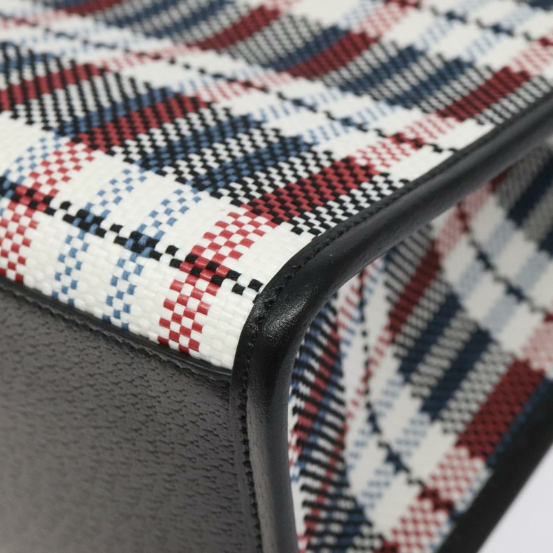 【日本直送】GUCCI 帆布皮革手提包 白色 黑色 銀色 659983 正品 MY189V-14