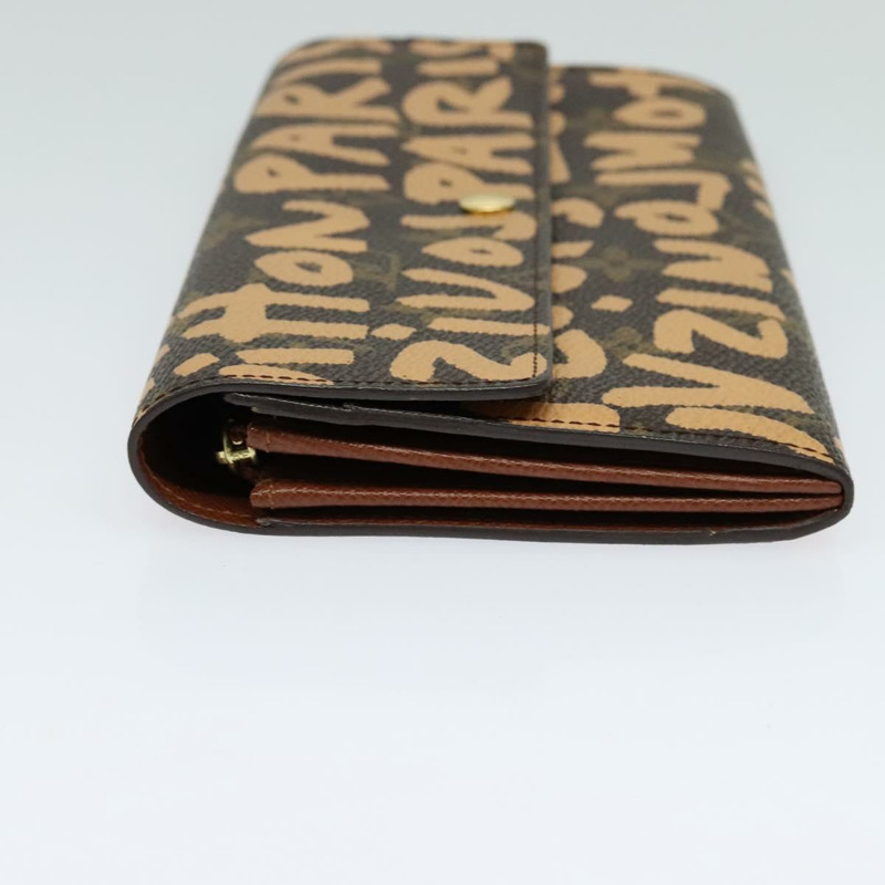 【日本直送】路易威登 Monogram 塗鴉 Porte Monnaie 信用卡錢包 M92190 正品 MY097V-2