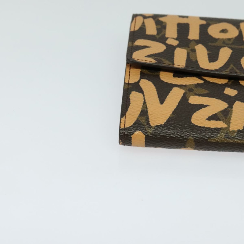 【日本直送】路易威登 Monogram 塗鴉 Porte Monnaie 信用卡錢包 M92190 正品 MY097V-6