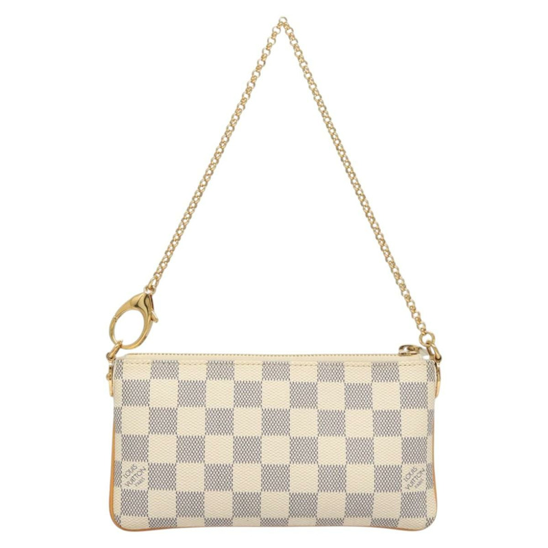 【日本直送】路易威登 Damier Azur Pochette Mira MM 配件包 N60027 LV Auth MY486V-1