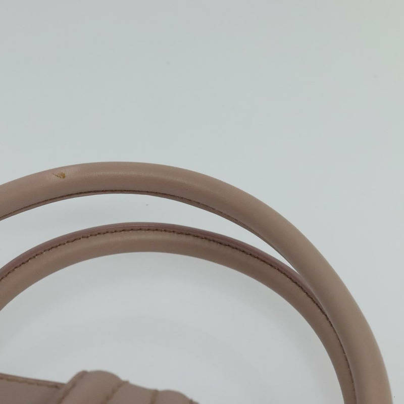 【日本直送】Miu Miu 手提包 皮革 兩用 粉紅色 銀色 正品 sw284V-13