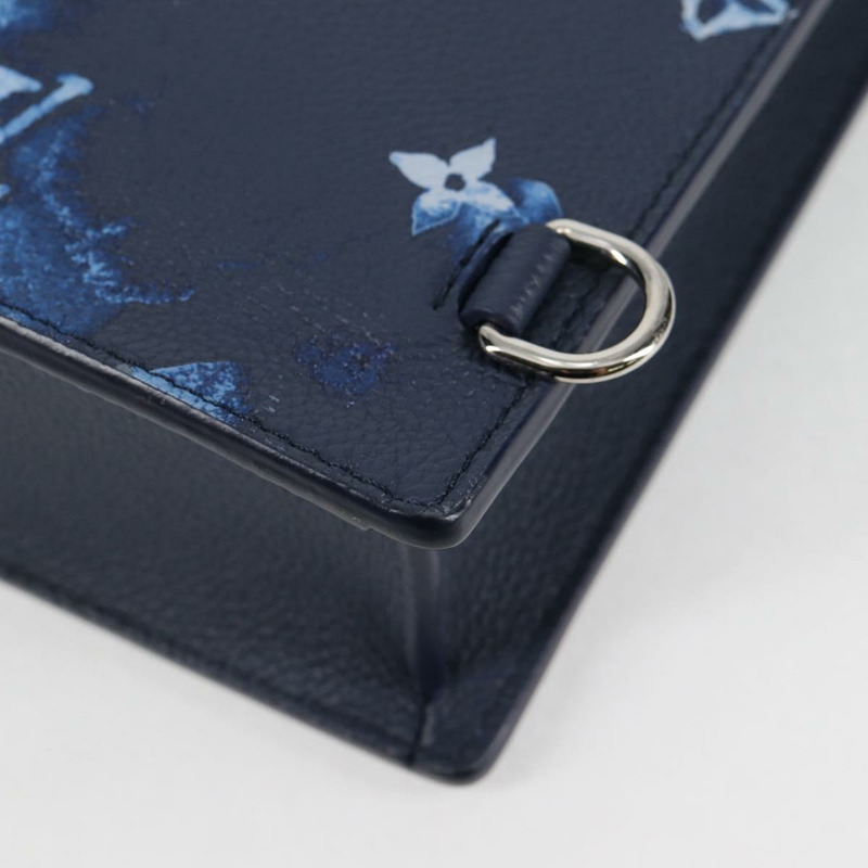 【日本直送】路易威登 (LOUIS VUITTON) 水彩 Sac Plat 斜背包 藍色 M57843 LV Auth bs26245SM-7