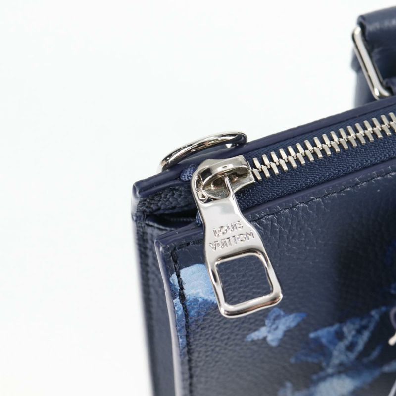 【日本直送】路易威登 (LOUIS VUITTON) 水彩 Sac Plat 斜背包 藍色 M57843 LV Auth bs26245SM-8