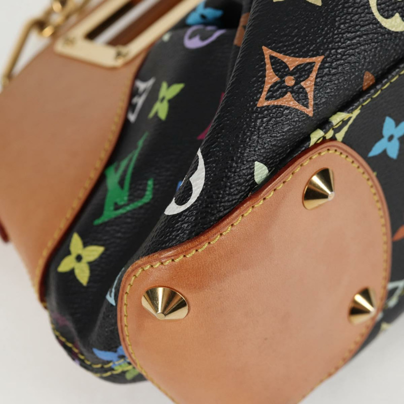 【日本直送】路易威登 Monogram Multicolor Judy PM 兩用包 黑色 M40258 LV 正品 126485SAV-8