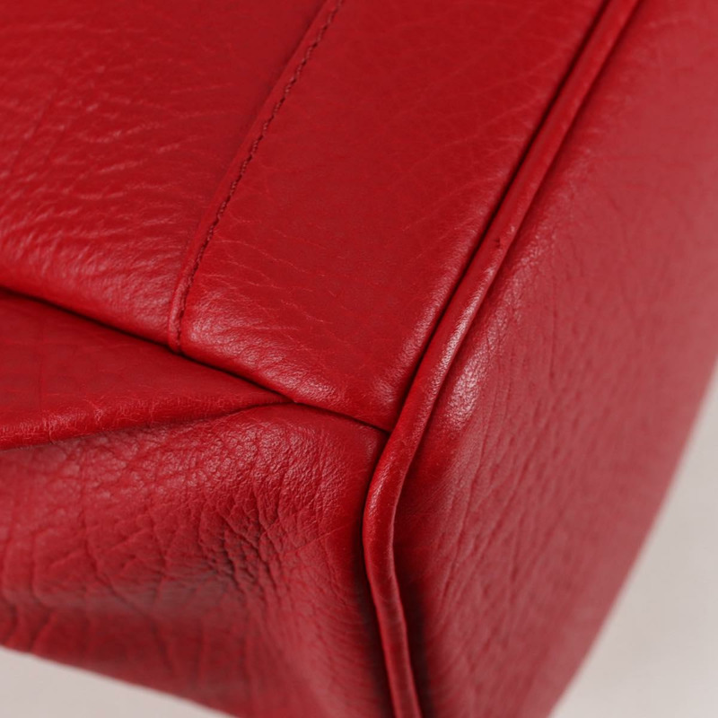 【日本直送】MCM Logoogram Vicetos 鉚釘雙肩包 皮革 紅色 金色 正品 126799V-15