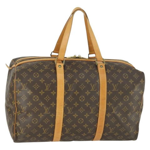 路易威登 Monogram Sac Souple 45 波士頓包 M41624 LV Auth 170160