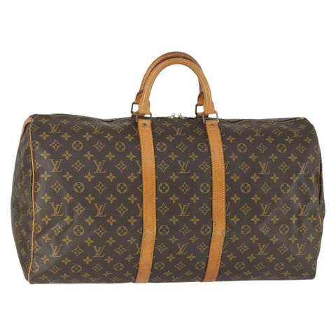 路易威登 Monogram Keepall 55 波士頓包 M41424 LV Auth 170213A