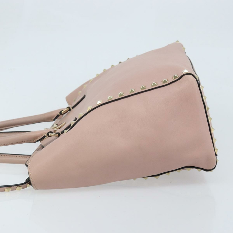 【日本直送】VALENTINO 皮革手提包 兩用 粉金配色 正品 BA10420-3