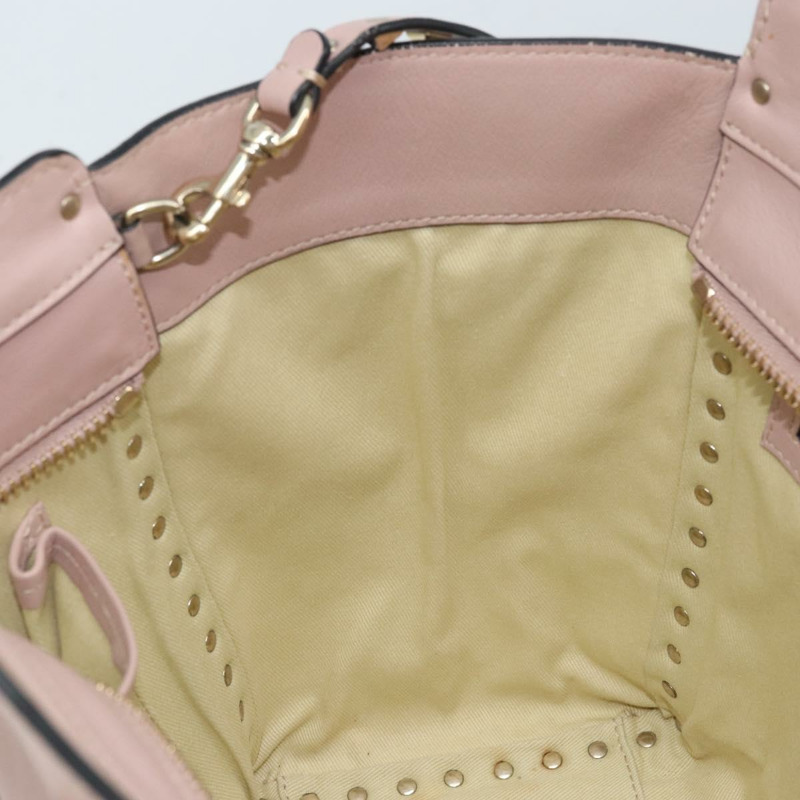 【日本直送】VALENTINO 皮革手提包 兩用 粉金配色 正品 BA10420-22