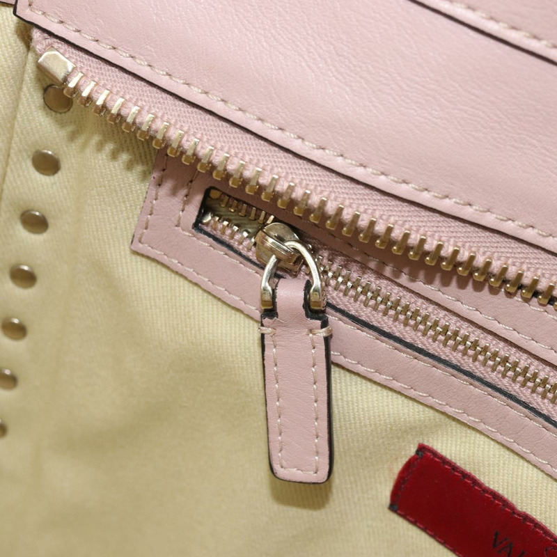 【日本直送】VALENTINO 皮革手提包 兩用 粉金配色 正品 BA10420-23