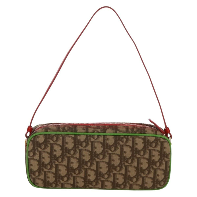 【日本直送】Christian Dior Trotter帆布Raster配件包PVC米色正品ep13104SAV-1