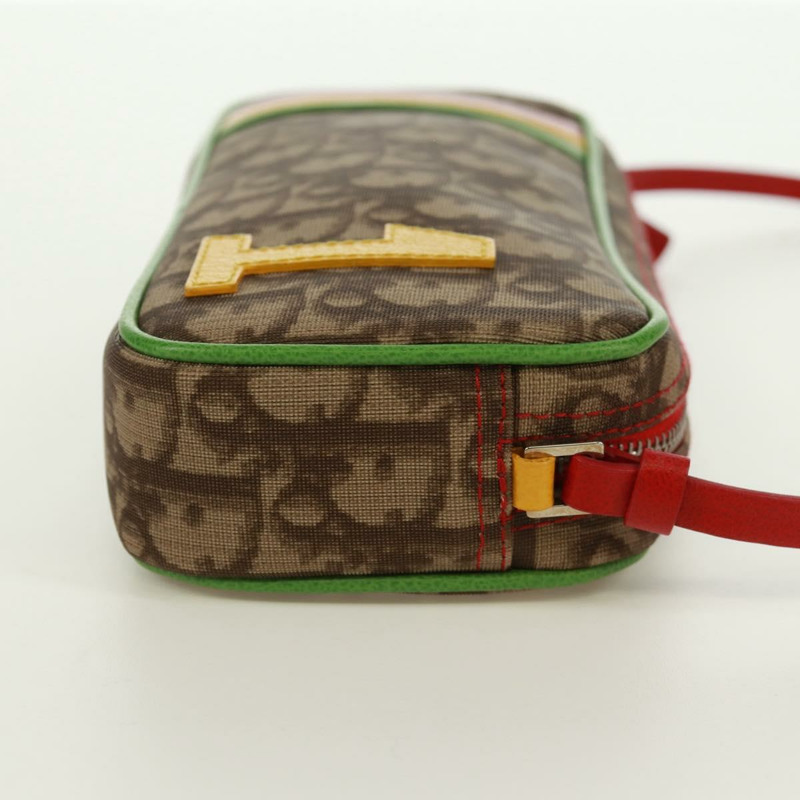 【日本直送】Christian Dior Trotter帆布Raster配件包PVC米色正品ep13104SAV-3