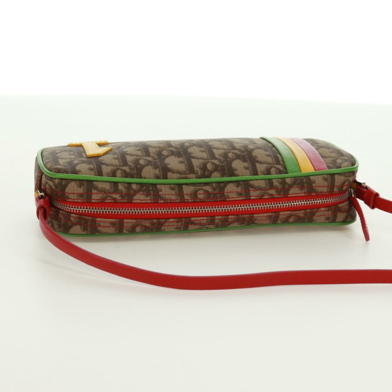 【日本直送】Christian Dior Trotter帆布Raster配件包PVC米色正品ep13104SAV-5