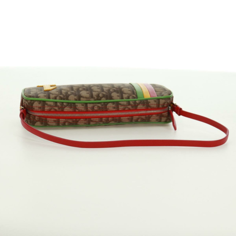 【日本直送】Christian Dior Trotter帆布Raster配件包PVC米色正品ep13104SAV-6