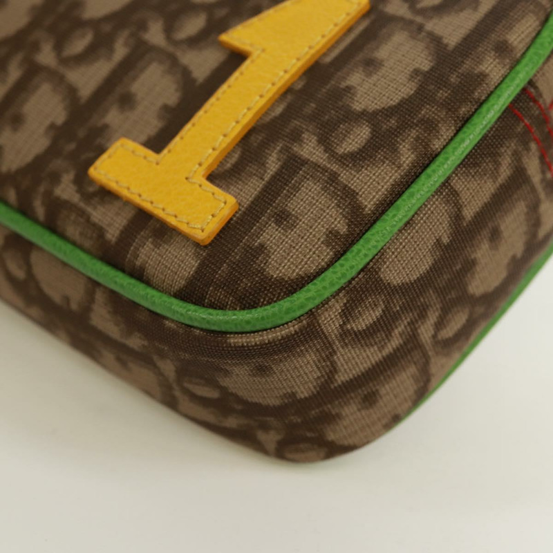 【日本直送】Christian Dior Trotter帆布Raster配件包PVC米色正品ep13104SAV-13