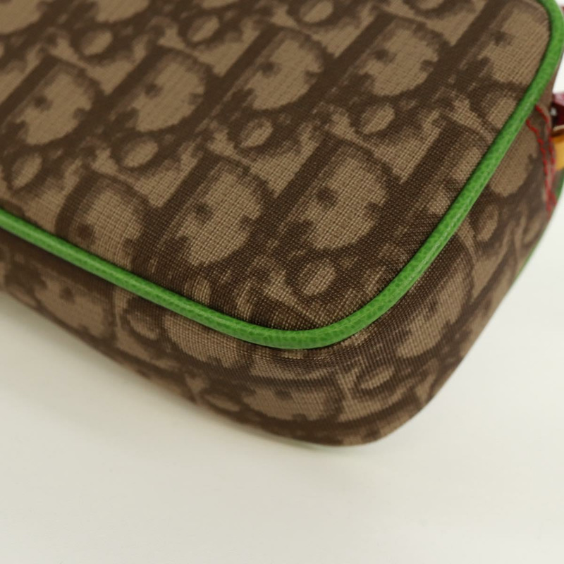 【日本直送】Christian Dior Trotter帆布Raster配件包PVC米色正品ep13104SAV-15