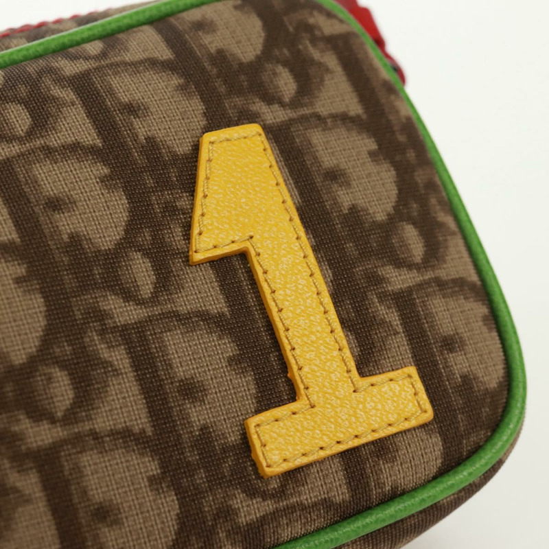 【日本直送】Christian Dior Trotter帆布Raster配件包PVC米色正品ep13104SAV-16