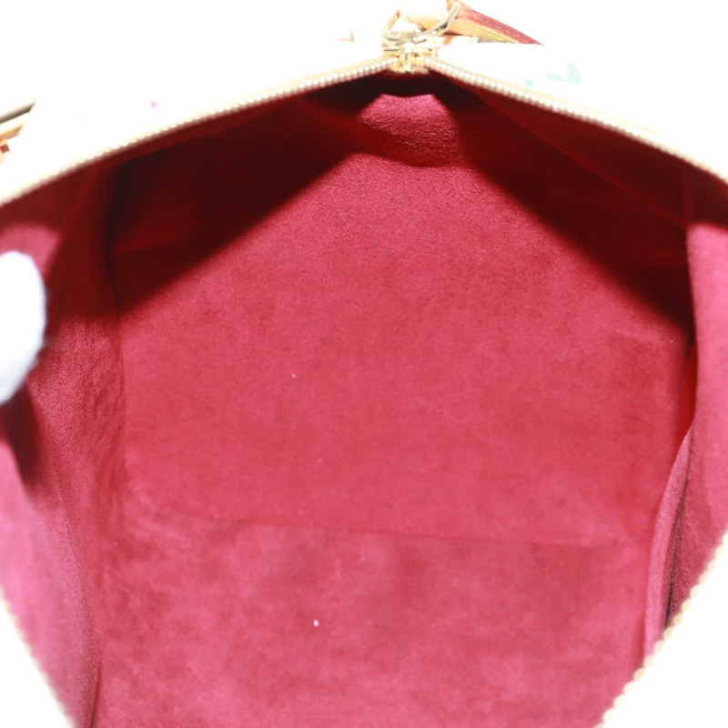 【日本直送】路易威登 Monogram Multicolor Speedy 30 手袋 白色 Bron M92643 正品 168979SM-22