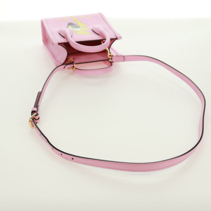 【日本直送】GUCCI 手提包 皮革 兩用 粉金配色 671623 正品 168965M-8