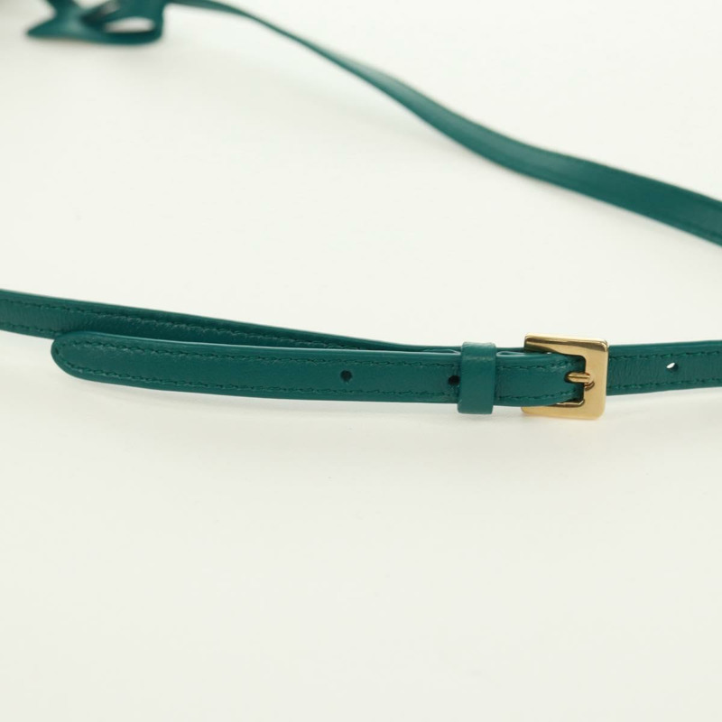 【日本直送】Miu Miu Matelasse Micro Hobo 單肩包，皮革材質，綠色/金色，正品，貨號 168972SM-8