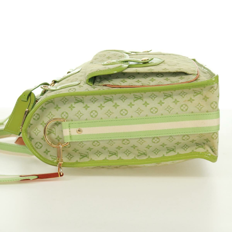 【日本直送】路易威登 (LOUIS VUITTON) 迷你 Sac Marie Kate 48H 手袋 杏仁綠 M92933 LV Auth 171102V-3
