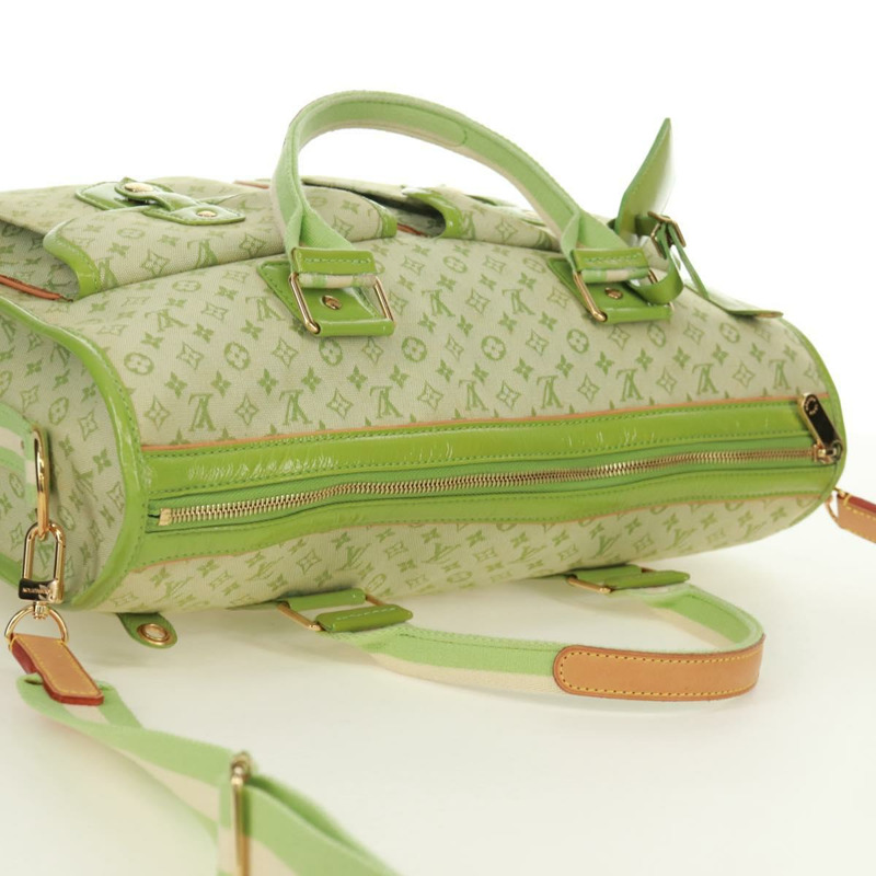 【日本直送】路易威登 (LOUIS VUITTON) 迷你 Sac Marie Kate 48H 手袋 杏仁綠 M92933 LV Auth 171102V-6