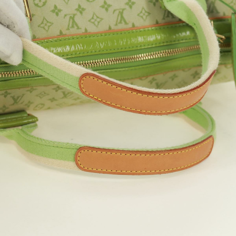 【日本直送】路易威登 (LOUIS VUITTON) 迷你 Sac Marie Kate 48H 手袋 杏仁綠 M92933 LV Auth 171102V-7