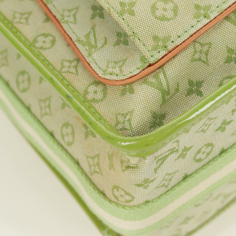 【日本直送】路易威登 (LOUIS VUITTON) 迷你 Sac Marie Kate 48H 手袋 杏仁綠 M92933 LV Auth 171102V-15