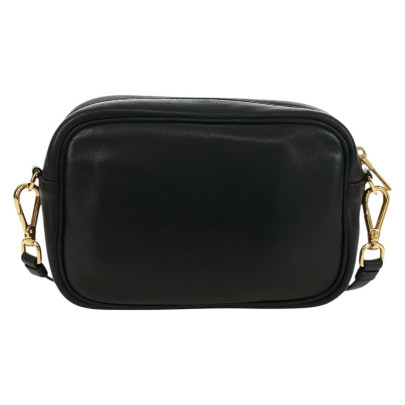 【日本直送】PRADA 緞帶單肩包，皮革材質，黑色、紅色、金色，正品編號 171555V-1