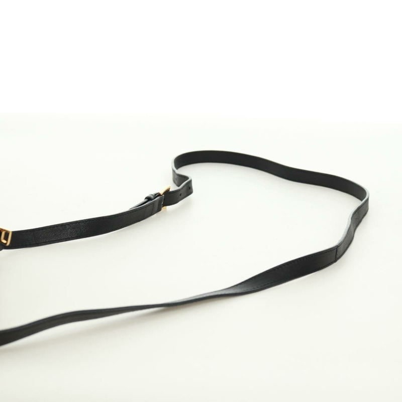 【日本直送】PRADA 緞帶單肩包，皮革材質，黑色、紅色、金色，正品編號 171555V-13