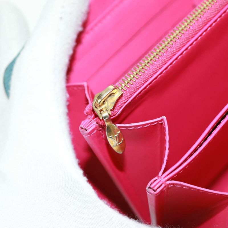 【日本直送】路易威登 Monogram Vernis Zippy 錢包 藍色 M90520 LV 正品 171591V-20