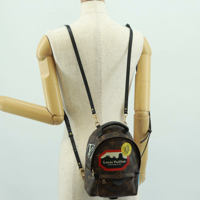 【日本直送】路易威登 Monogram World Tour Palm Springs 單肩包 M42971 正品 171014V-31