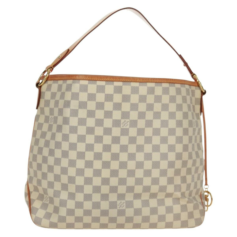 【日本直送】路易威登 Damier Azur Delightful MM 肩包 N41448 LV Auth 171015V-1