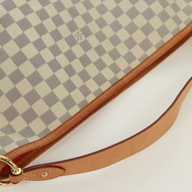 【日本直送】路易威登 Damier Azur Delightful MM 肩包 N41448 LV Auth 171015V-5