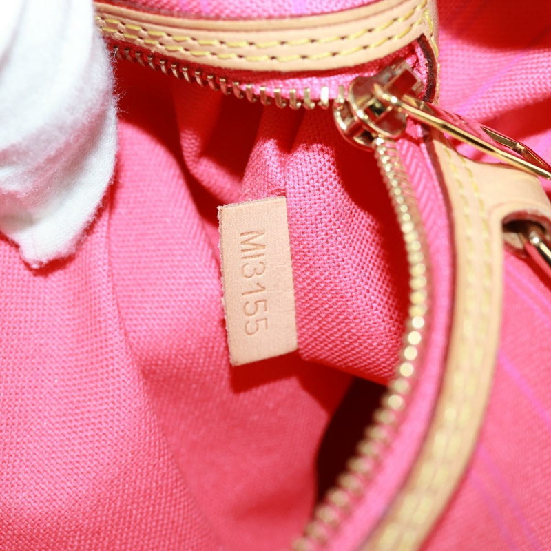 【日本直送】路易威登 Damier Azur Delightful MM 肩包 N41448 LV Auth 171015V-10